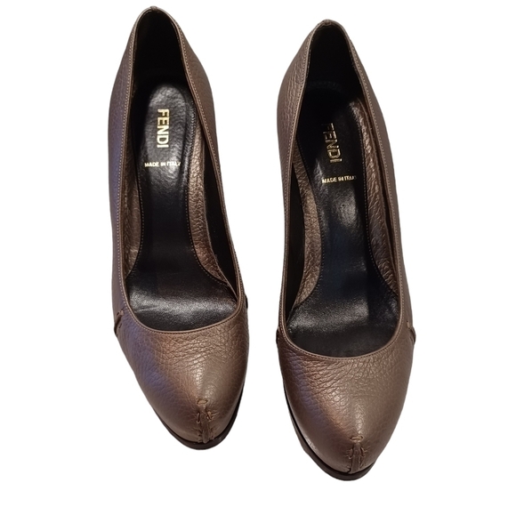 AUTH! Fendi pumps heels shoes - Picture 2 of 9